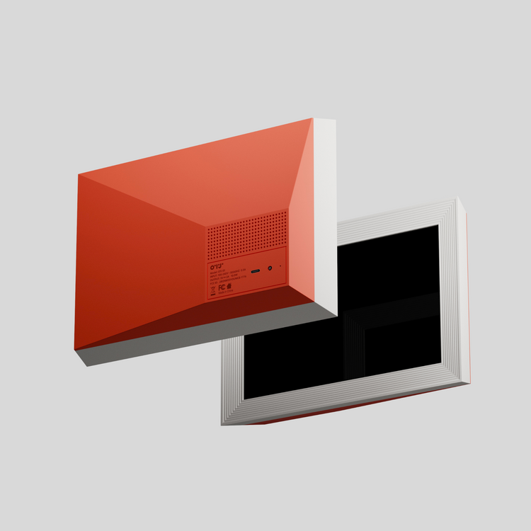 Wi-Fi photo frame easy setup for grandparents
