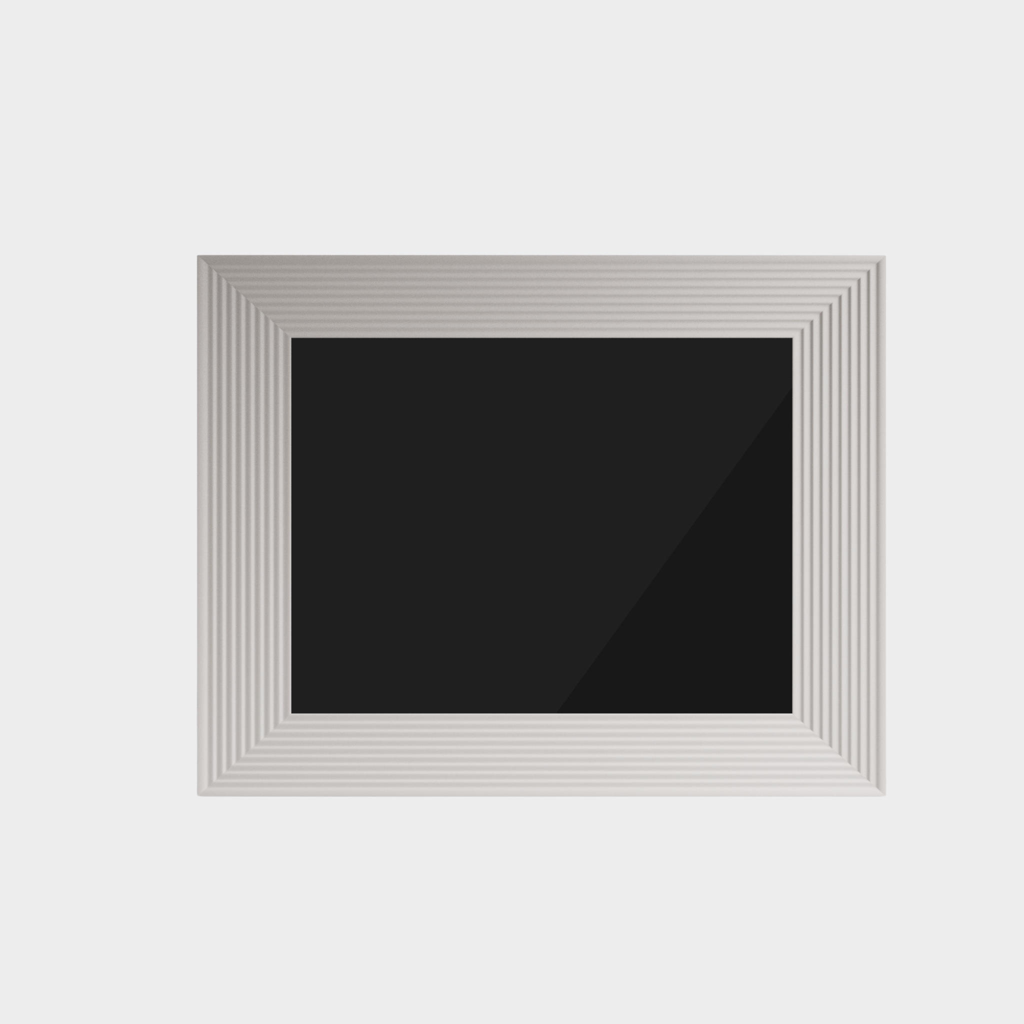 Smart digital picture frame displaying family photos