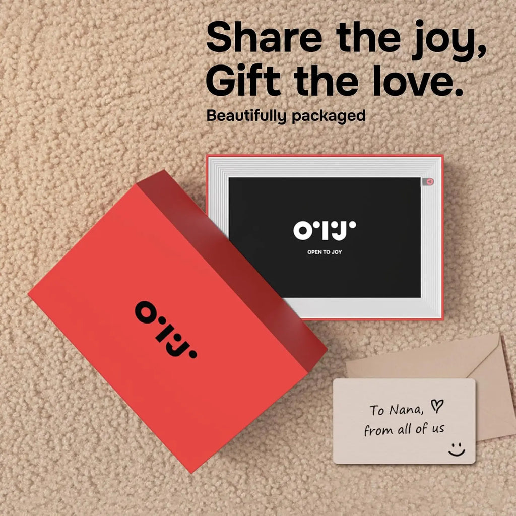 OTJ Frame 10.1″ Wi-Fi Digital Photo Frame (Frameo, 32GB, IPS Touch) OTJ